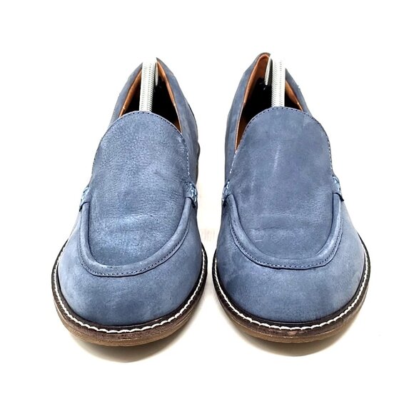 Easy Spirit Jaylin Blue Leather Slip-On Comfort Loafers Shoes Women’s Size 11W - Picture 4 of 12